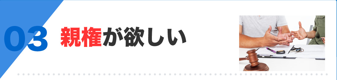 親権が欲しい  